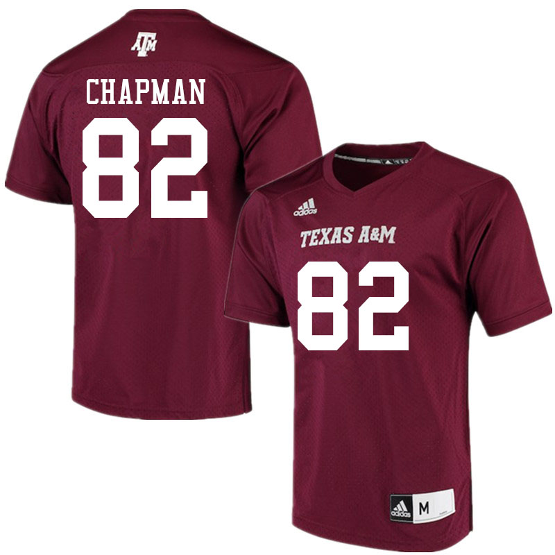 Men #82 Caleb Chapman Texas A&M Aggies College Football Jerseys Sale-Maroon Alumni Player